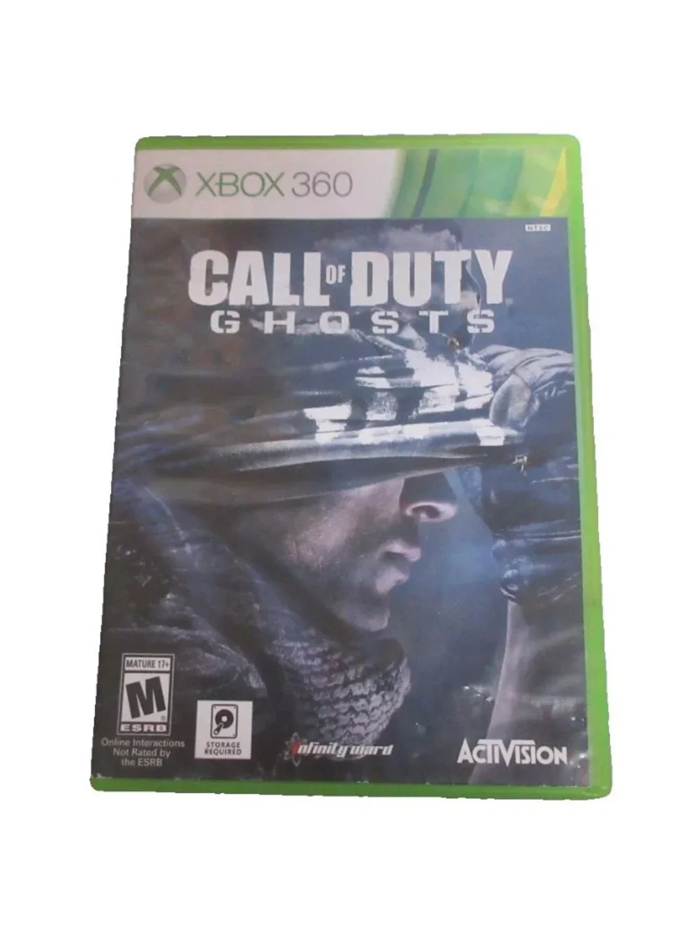 XBox 360 Call of Duty Ghosts Video Game with 2 Discs (No Manual)